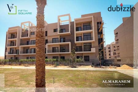 Finished apartment with kitchen and air conditioners, typical floor in Al Marasem, Fifth Square, Fifth Settlement, Golden Square, New Cairo.