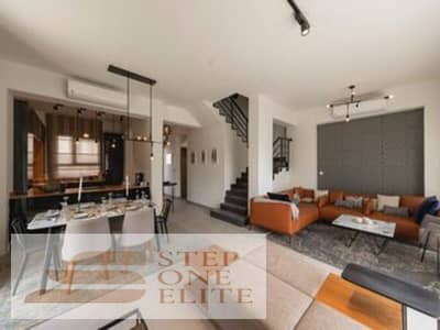 Duplex for sale, immediate receipt, fully finished, in the most prestigious El Shorouk compounds in Al Burouj View Compound, with an open view of the