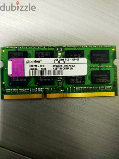 ram 2GB DDR3