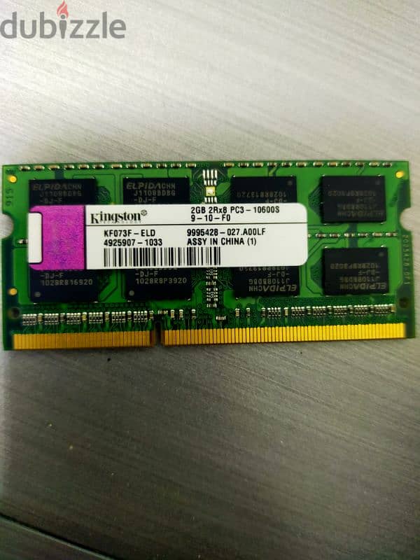 ram 2GB DDR3 0