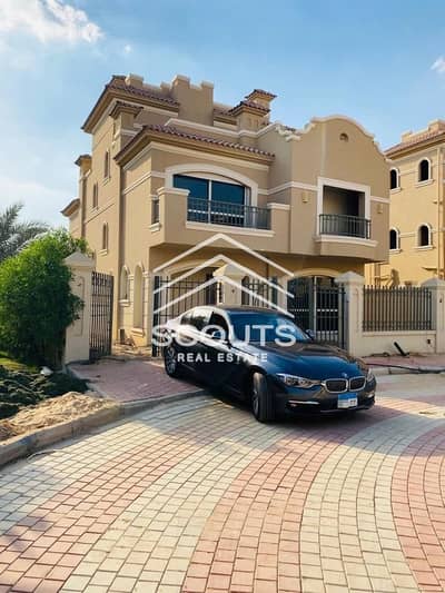 Villa for sale at the old price before the increase with a 42% cash discount and 6-year installments, excellent location in Sarai Sur in Sur, Madinaty