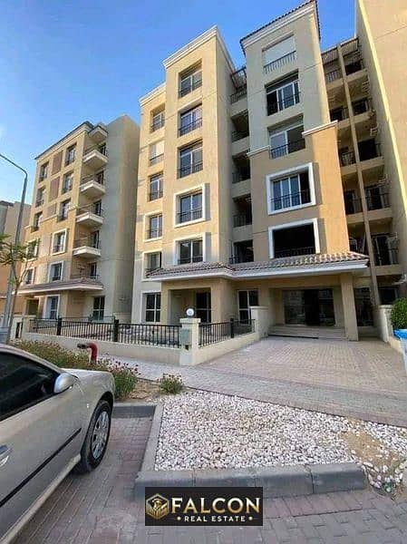 Luxurious 2BR apartment, wall by wall, in Madinaty, with a big discount and the longest installment period in Sarai Compound - Mostakbal City - 0