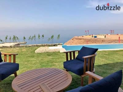 Chalet for sale, fully finished, in Monte Galala, Ain Sokhna, installments up to 14 years