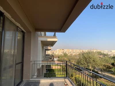 Middle Apartment 278m fully finished for rent in Sodic Eastown Compound New Cairo with a distinctive view of the club house immediate receipt