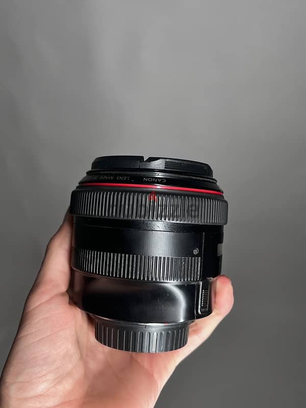 lens canon 85mm f1.2 1