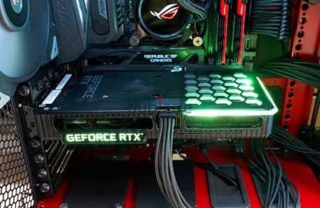 Nvidia RTX 3060 TI PALIT RGB كارت شاشه