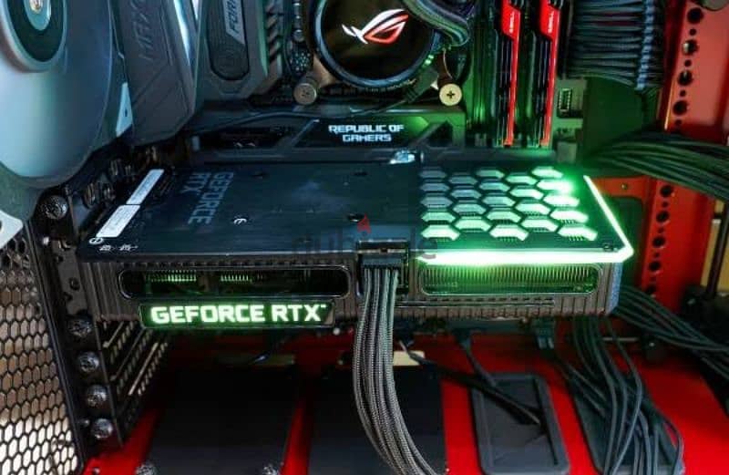 Nvidia RTX 3060 TI PALIT RGB كارت شاشه 0