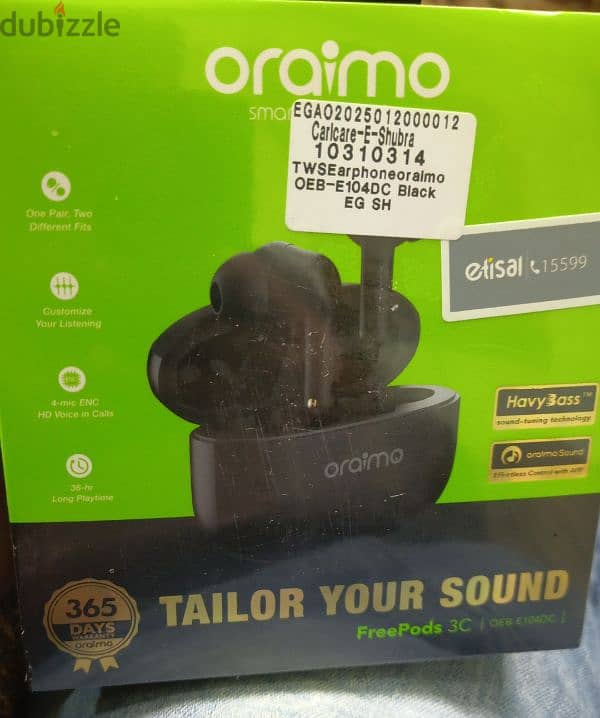 Oraimo freepods 3C 0