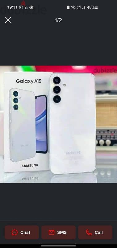 للبيع جديد لم يستخدم بالعلبة samsung a15