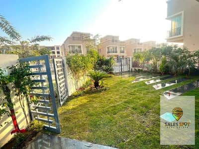 Half price ground floor apartment with garden in front of Kempinski in Taj City for sale