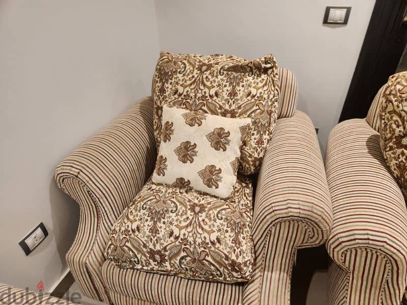 Sofa Set for sale طقم أنتريه مودرن 4