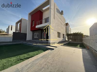 Townhouse villa for sale in Madinaty Cash Model I Modern Special Finishes in the best location