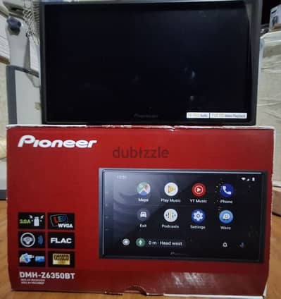 شاشة سيارة بيونير Pioneer DMH-Z6350BT زيرو بالكرتونه بجميع ملحقاتها