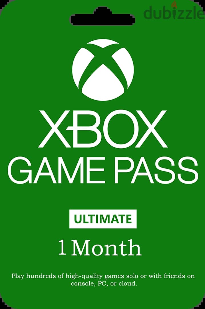 Game Pass 1 Month 1