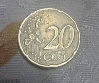 Euro 20 cents from Greece،2002