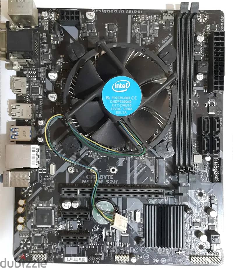 Gigabyte H310M + Core i5-8400 0