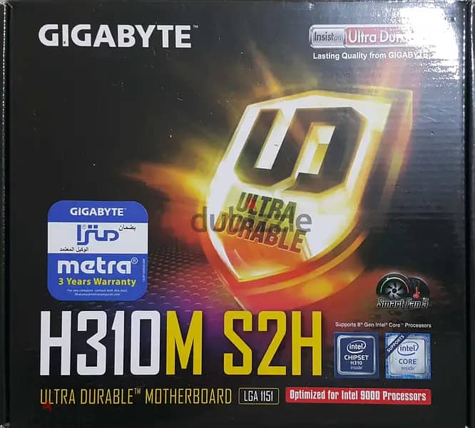 Gigabyte H310M + Core i5-8400 1