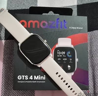 amazfit gts 4 mini pink