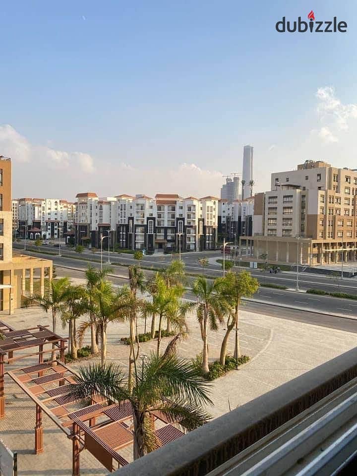 best price and installments up to 10 years , Ready to move apartment for sale ( superlux finishing ) in Maqsad New Capital in front of iconic tower 0