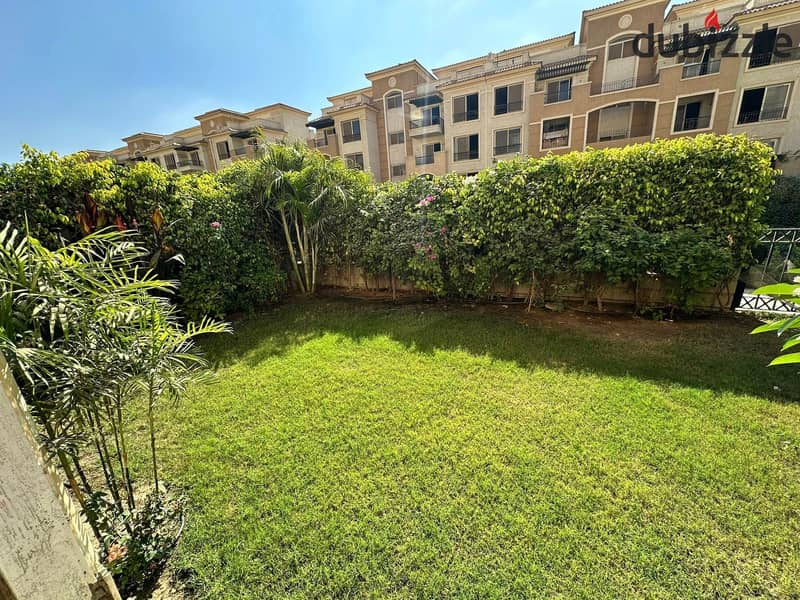 Apartment for sale, 177 m, with a garden, in Stone Park , New Cairo, Prime Location, 0% down paymen 0