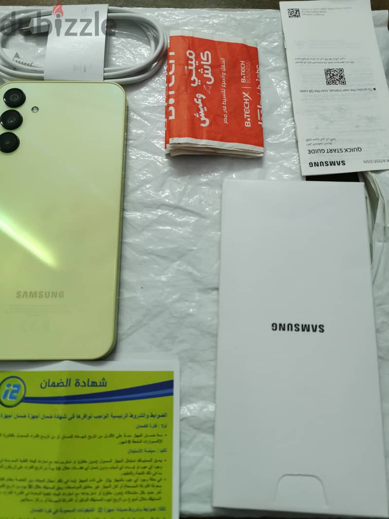 Samsung A15_رام 8 ومساحة 256 جديد لانج بالضمان بيع او بدل 3