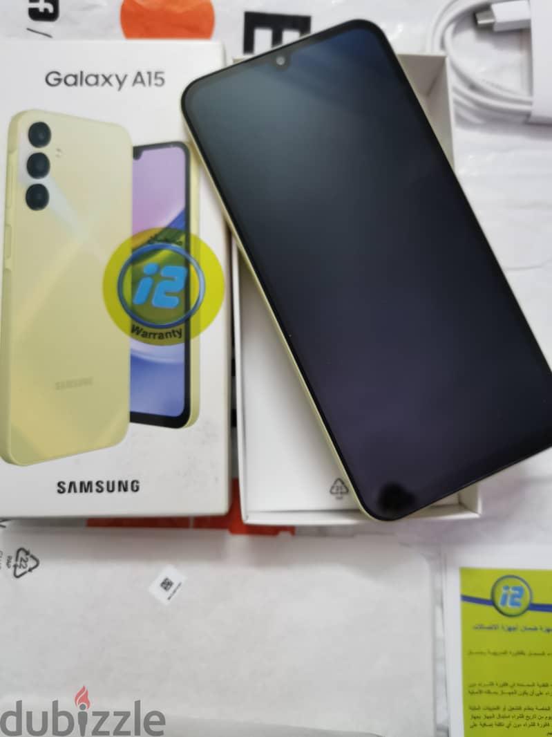 Samsung A15_رام 8 ومساحة 256 جديد لانج بالضمان بيع او بدل 4