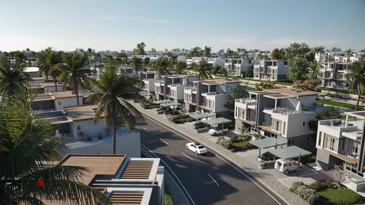 Town house for sale in V Levels - Dunes - New Zayed in installments 7 years