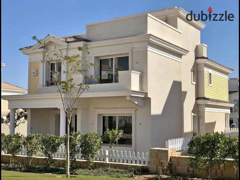 Twin house villa for sale, immediate receipt, ready for inspection, in Mountain View, 4 minutes from Mall of Arabia 0