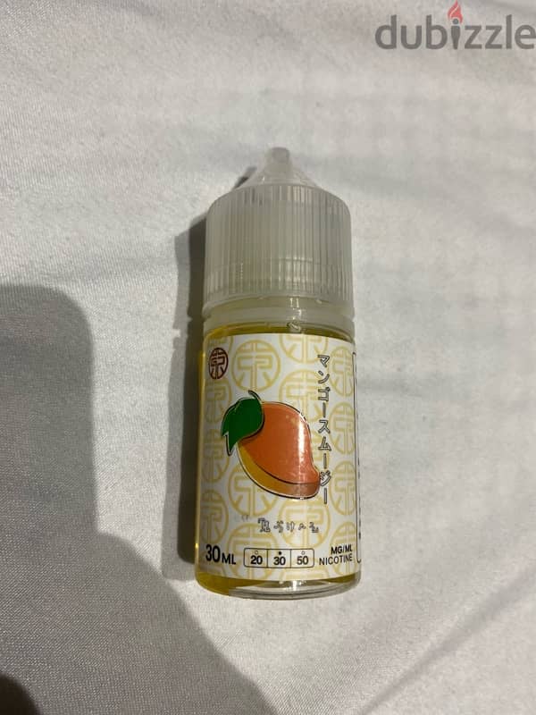 liquid tokyo mango salt 30 ليكويد سالت ٣٠ نيكوتين مانجو 0