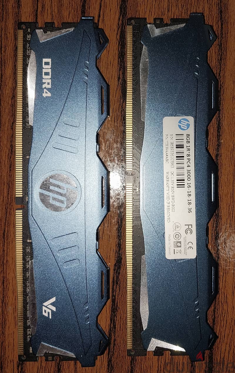 16GB ram (8×2) 0