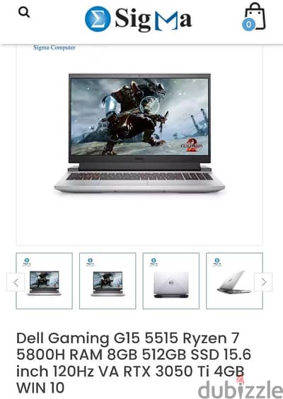 Dell g15 5515