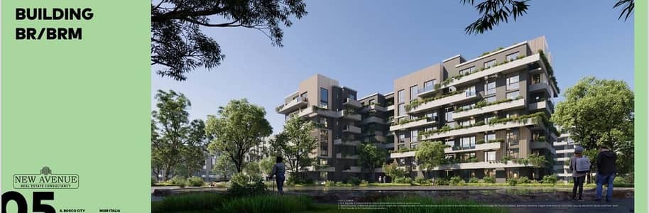 Apartment 100 meter 2 Bedrooms  2 Bathrooms in IL Bosco City  Mostkbl City   By misr italia