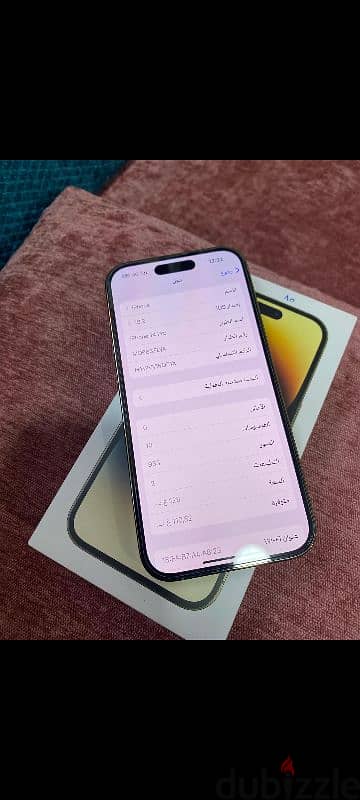 Iphone 14 Pro 128GB B 85 Gold 5