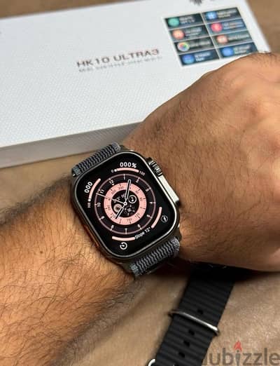 smart watch ultra  HK  اتش كي ساعه ذكيه تشبه ساعة ابل