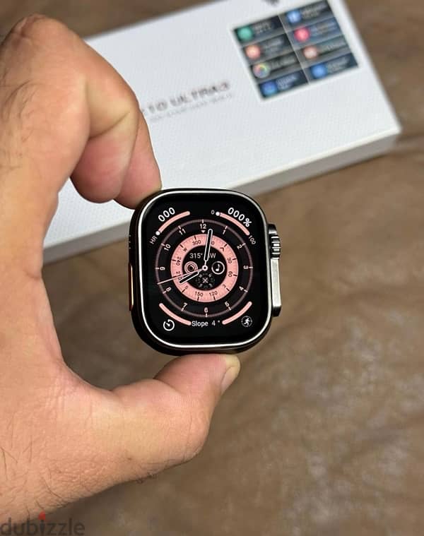 smart watch ultra  HK  اتش كي ساعه ذكيه تشبه ساعة ابل 2