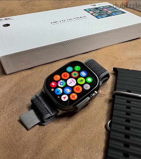 smart watch ultra  HK  اتش كي ساعه ذكيه تشبه ساعة ابل 3