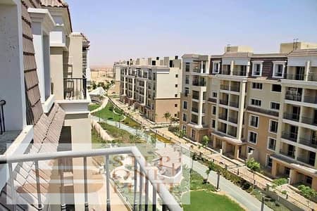 Apartment for sale, two rooms, in Mostakbal City, directly on the Suez Road