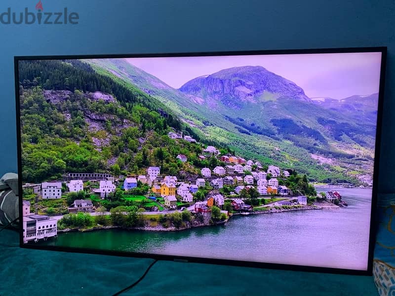 شاشة سامسونج سمارت ٤٩ بوصة 4K مستعملة كالجديدة 1