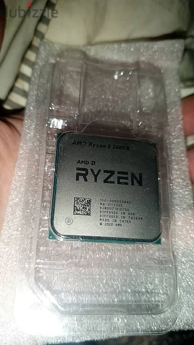 CPU, Ryzen 5 5600X بروسيسور جديد متبرشم