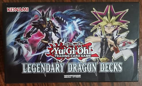 Original Yu-Gi-Oh Cards-Legendary Dragon Deck-أرخص من سعر السوق