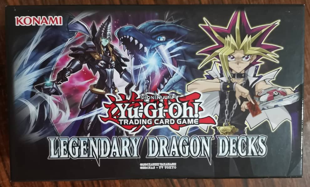 Original Yu-Gi-Oh Cards-Legendary Dragon Deck-أرخص من سعر السوق 0