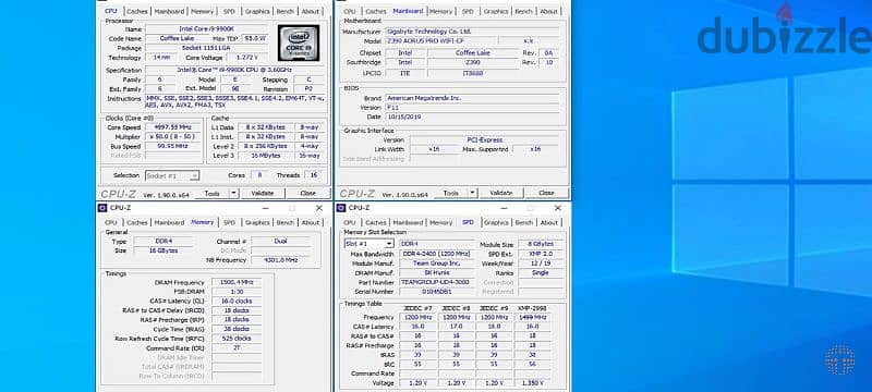 ram HP 2*8 3200hz 3