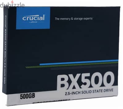 Hard Desk Crucial BX500 SSD 500 Giga - Sata for Laptop and PC