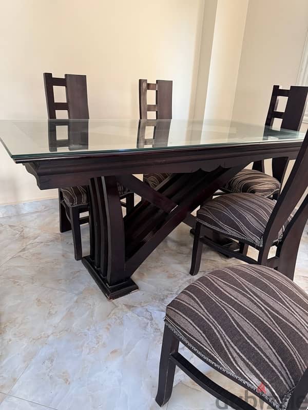 Dining Table with 6 chairs 5