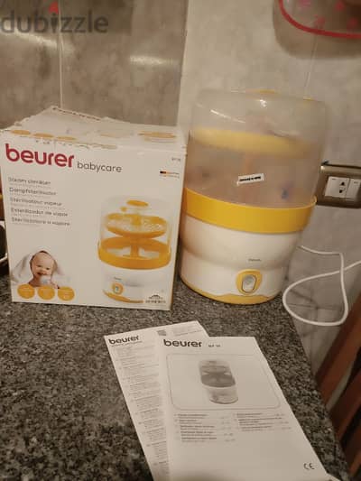 Beurer steam steriliser