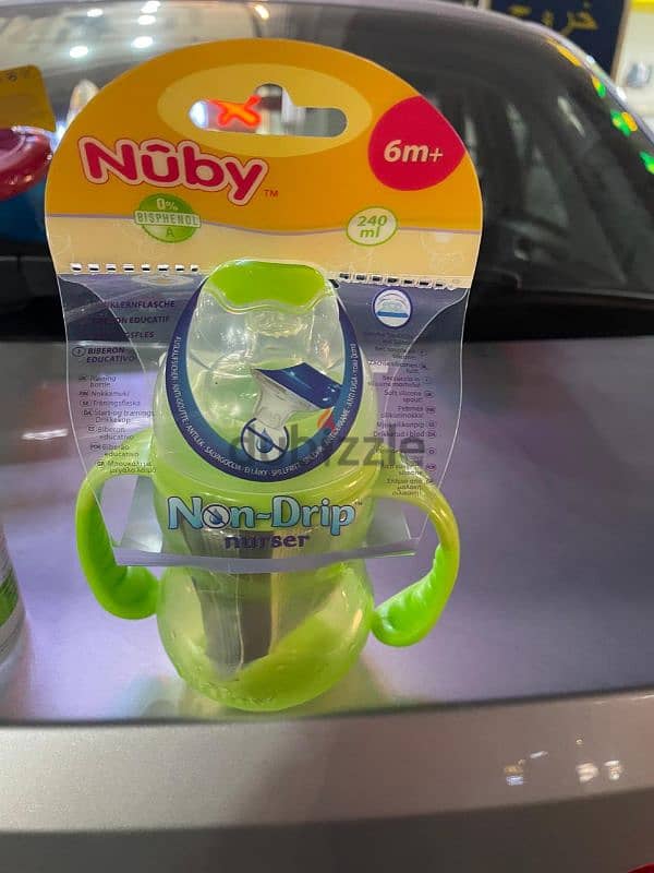 زجاجات رضاعه وببرونات Nuby 0