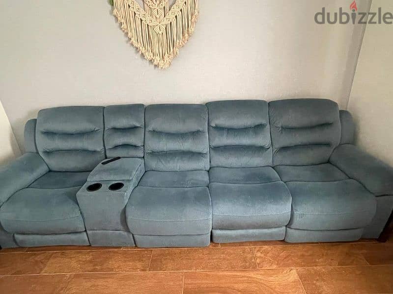 كنبة رباعية ليزي بوي lazy boy بكاب هولدر من Khardous Furniture 0