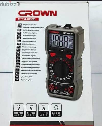 Crown digital multimeter