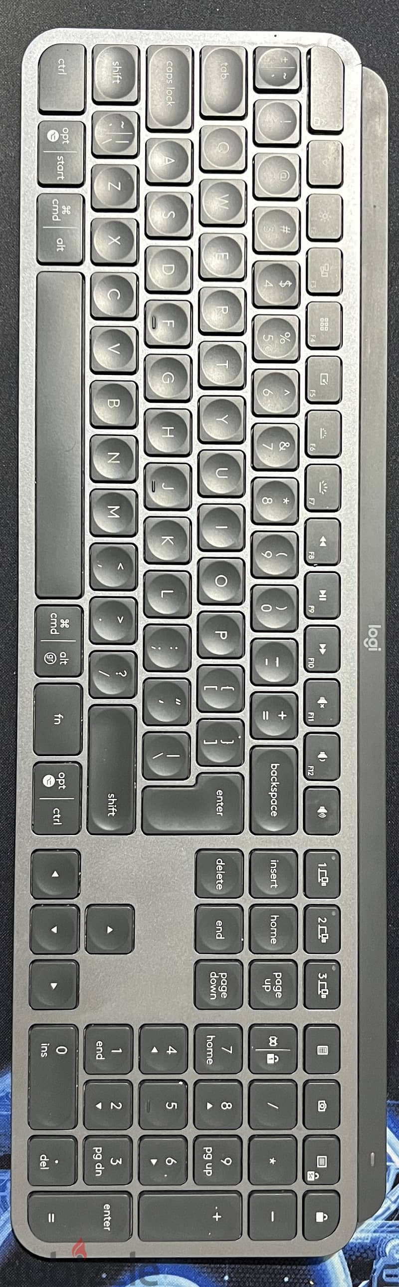 Logitech MX Keys S Wireless Keyboard, Low Profile, Fluid Precise Quiet 0