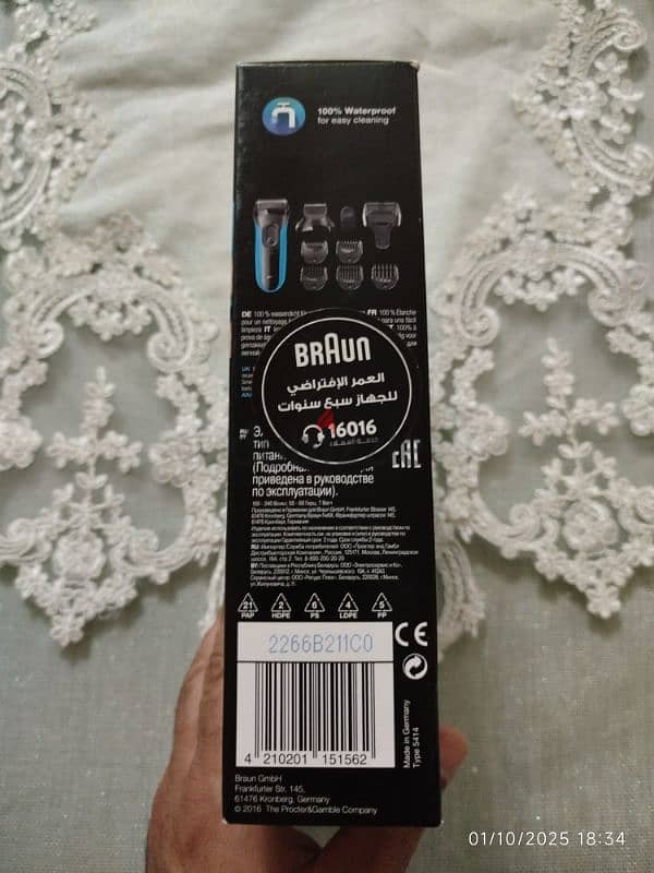 Braun Series 3 model 3010BT Made In Germany  ضمان سنه بالفاتورة 6